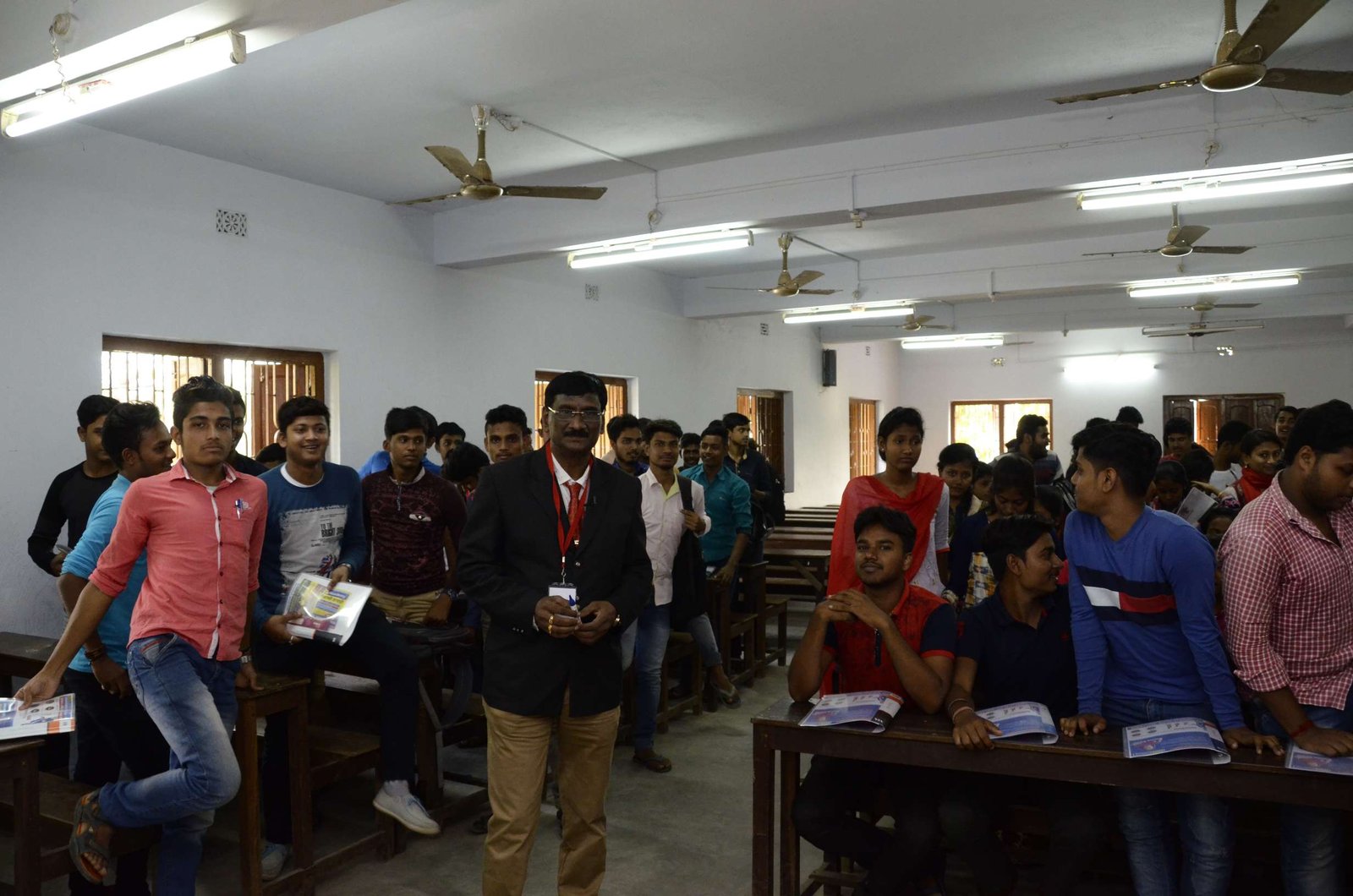 Seminar Pictures with student